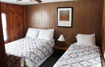 Bedroom 2 in a 2 bed cabin